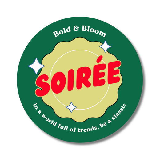 Green Soirée Sticker