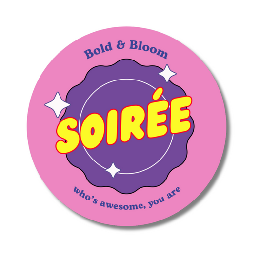 Pink Soirée Sticker