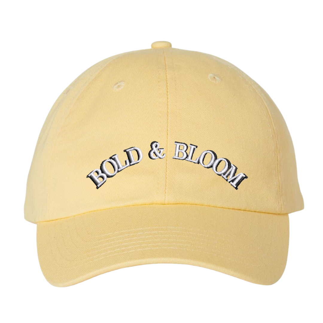 Bold & Bloom Soirée Cap