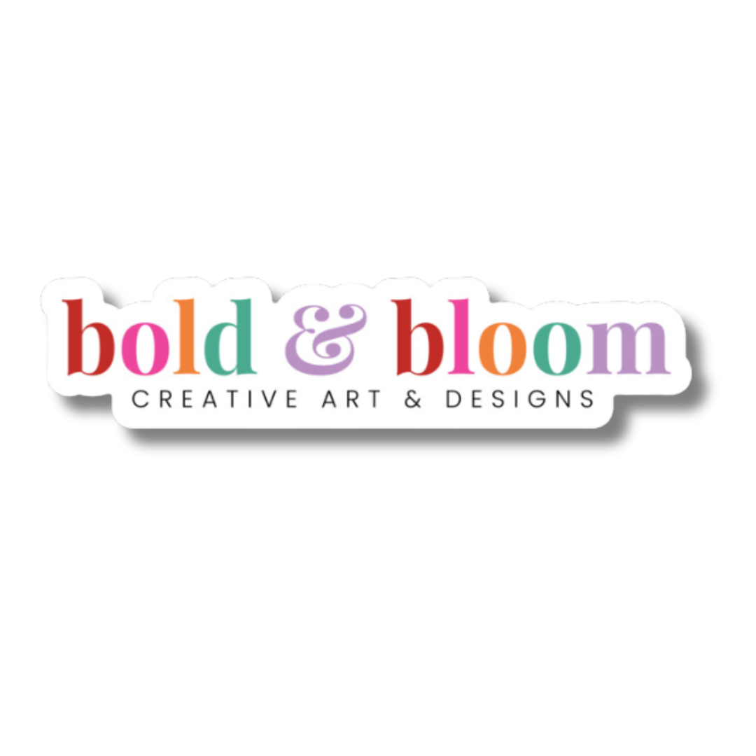 Bold & Bloom Classic Sticker